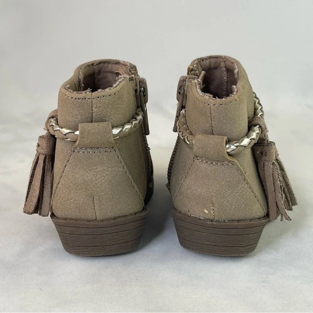 Wonder Nation Fashion Cowboy Boot (Infant Girls) color taupe size 2
